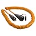 as - Schwabe 70413 Schutzkontakt-Spiralkabel, 5m H07BQ-F 3G1,5, orange, IP44 Gewerbe, Baustelle