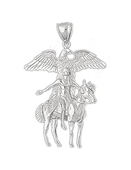 Clevereves 14K White Gold Pendant American Indians 7.7 - Gram(s)