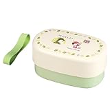 CAPTAIN STAG(キャプテンスタッグ) お茶犬 丸角型弁当箱2段(アイボリー) M-8139