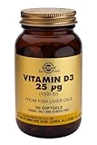 Solgar-Vitamin D3 1000 IU (Cholecalciferol)- 100 Softgels