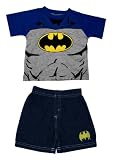 Batman DC Comics Superhero Logo Toddler Size T-Shirt And Pants 2pc Set Onesie Size: 0-3 Months
