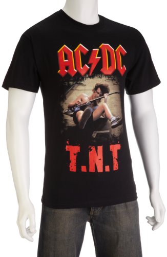 Mens AC/DC – TNT T-Shirt Black 5731TSBPL Large