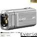 JVCケンウッド JVC EVERIO ハイビジョンメモリームービー 内蔵メモリー32GB プレシャスシルバー GZ-V570-S
