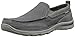 Skechers Men's Superior Milford Slip-On Loafer, Charcoal/Gray, 8 D US