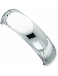 Sterling Silver 20mm Fancy Hinged Bangle Bracelet