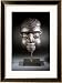 A Fine Bamenda Highlands Helmet Mask, Western Grasslands, Cameroon Framed Art Poster Print, 24x32