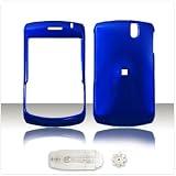 yooZoo Solid Hard Plastic Shell Case for RIM BlackBerry Curve 8300 series 8300 / 8310 / 8320 SmartPhone Cellphones Ocean Blue