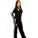 Harley-Davidson® Women's Black B&S Satin Yoga Pant & Jacket HA03014+HA03015