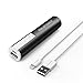 RAVPower Mini 3350mAh Portable Charger External Battery Power Bank with iSmart Technology (Black) + [Apple MFi Certified] 3ft / 0.9m Lightning Cable
