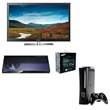 41LJk2IICdL. SL160  58 Samsung 3D Plasma HDTV with Internet Streaming, BD C6900 3D BluRay Player and FREE   Xbox 360 Elite and 2 pairs of 3D Glasses