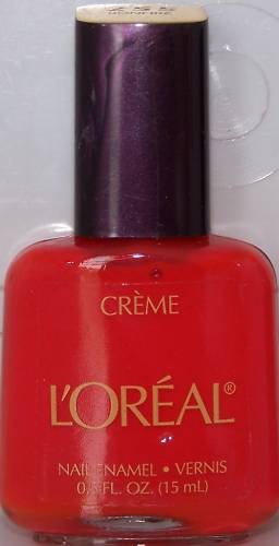 Loreal Creme Nail Enamel Bonfire #255.