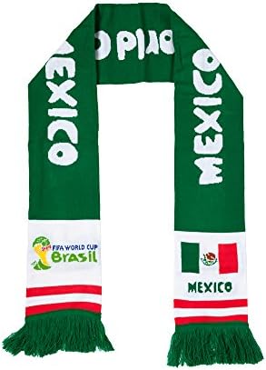Officially Licensed Team Mexico 2014 FIFA World Cup Brasil Game Scarf