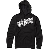 Fox Racing Sledge Hammer Fleece Youth Boys Hoody Pullover Sports Wear Sweatshirt/Sweater - Black / Medium