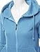 Xpril Women's Basic Long Sleeve Zip Up Hoodie in Colors