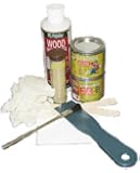 PC Products Rotted Wood Repair Kit with Water-Based Hardener, and Epoxy Paste and Putty
