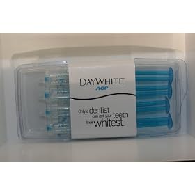 NEW Day White ACP 9.5% Teeth Whitening 8 Syringes with BONUS shade guide- Professional Strength Whitening
