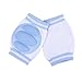 #1 Premium Quality Infant Toddler Baby Kneepads + 2 Free Ebooks, Knee Elbow Pads Crawling Safety Protector, Breathable Adjustable Elastic Unisex, by Kiddo Care! (6 Pack (Orange Blue Green))