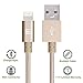 LAX iPhone Charger Lightning Cable - MFi Certified Durable Braided Apple Lightning USB Cord for iPhone 11/11 Pro Max/XS Max/X/iPad, iPod & More 2 Pack