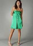 Satin Tube Dress for Bridesmaid Formal Prom