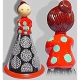Cheese Nutmeg Grater Doll- RED- Small Paris by Apilcina