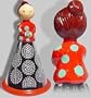 Cheese / Nutmeg Grater Doll- RED- Small Paris