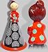 Cheese / Nutmeg Grater Doll- RED- Small Paris