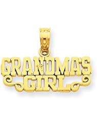 14k Grandmas Girl Pendant