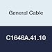 General Cable C1646A.41.10 Multi-Conductor, Braid Shield, UL 2092, 2093, 2094, NEC Type CM (UL) c(UL) CMH, 6C/20 26/34TC BRD SH UL 2095