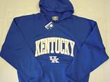 Kentucky Wildcats Blue Embroidered J.America Adult Hooded Sweatshirt