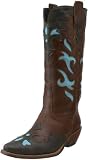 Roper Women's Accent Cut Outs Mid-Calf Boot