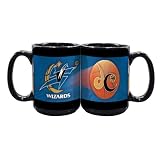 NBA Washington Wizards 2 Pack 15oz Black SportsBall Mug