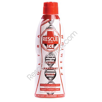 RESCUE DETOX 33oz Instant Cranberry Elixir I.C.E.