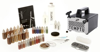 Temptu Pro Kit with S-One Compressor Airbrush Professional Makeup Set