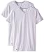 Lacoste Men's 2-Pack Colours Cotton Stretch V-Neck T-Shirt, Grey, Small