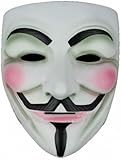 ANONYMOUS V FOR VENDETTA GUY FAWKES FANCY DRESS HALLOWEE FACE MASK