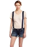 True Religion Women's Kendall Suspender Cut-offs