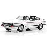 Ford Capri Mk.III 2.8 Injection 1983 - White/Red 1:18 Scale Diecast Model