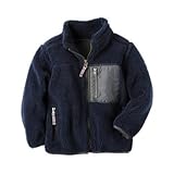 Carter's(カーターズ) シェルパジップアップジャケット ネイビー アウタージャケット 5歳【並行輸入】