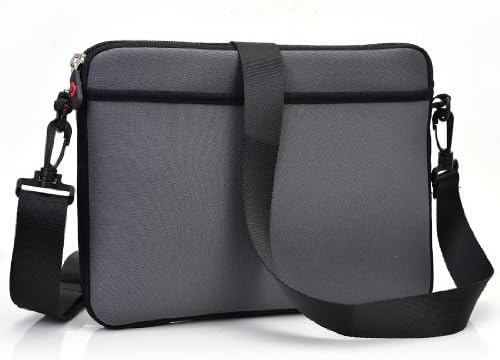 Laptop Sleeve with Removable Strap and Pockets Neoprene Case fits Lenovo Yoga 2 Pro // Solid Colors