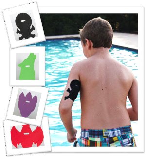 Adventure Combo Pack for Omnipod - Package of 5 Adhesive Grips