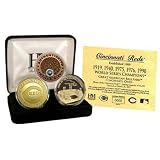 Cincinnati Reds 24kt Gold and Infield Dirt 3 Coin Set