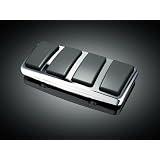 KURYAKYN 8849 CHROME BRAKE PEDAL PAD FOR HONDA by Kuryakyn