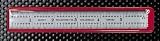 Starrett C305R-12 12-Inch Steel Rule with Inch Graduations