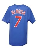Mark DeRosa Chicago Cubs Jersey Name and Number Royal Blue T-Shirt