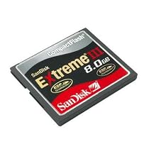 SanDisk 8 GB Extreme III CF Card SDCFX3-008G-A31  (Retail Package)