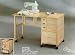Home Styles Solid Wood Sewing Table in Natural