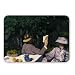 Sunny Morning, 1905 (oil) by Karoly Ferenczy - Mouse Mat Art247 Highest Quality Natural Rubber Mouse Mats - Mouse Mat