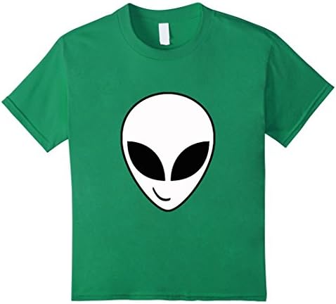Kids Alien smiling  Funny Saying T-shirt 2016 Vintage men women 8 Kelly Green