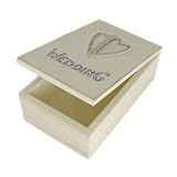Kitchen & Housewares : East of India Cream Wedding Keepsake Box