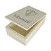 East of India Cream Wedding Keepsake Box